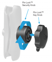 Bezpečnostní Pin-Lock™ Security Knob and Key