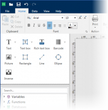 Software pro návrh a tisk etiket použitelný v dopravě a logistice - NiceLabel Designer Pro