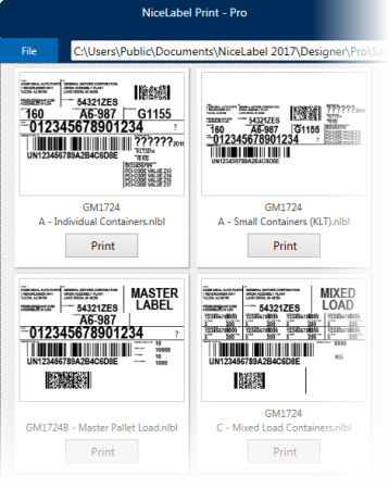 Software NiceLabel Designer Express