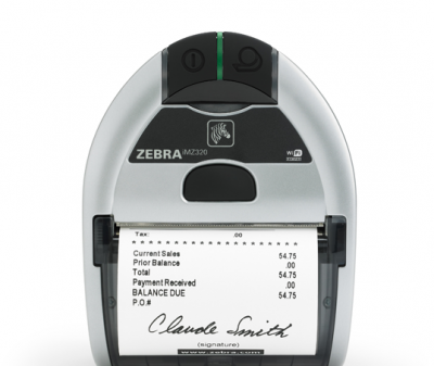 Mobilní tiskárny etiket Zebra iMZ Series - DATASCAN