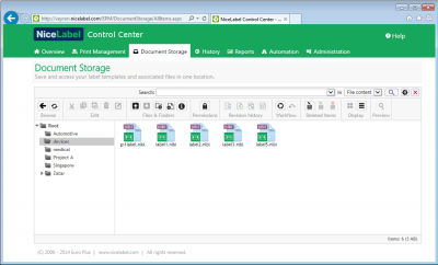 Software NiceLabel Label Management System