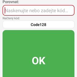 Code Compare - Porovnávání čárových kódů
