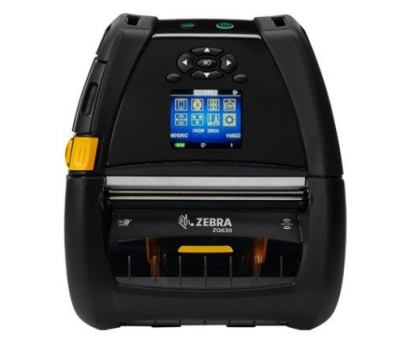 Mobilní tiskárna etiket Zebra ZQ630 RFID s odolným designem umožňuje snadný a rychlý tisk a kódování RFID štítků kdykoliv a kdekoliv.