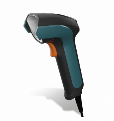 Newland NVH220 Lophius Corded je průmyslová drátová čtečka čárových a 2D kódů s pohodlným ergonomickým designem, dvoujádrovým procesorem a funkcí umělé inteligence.
