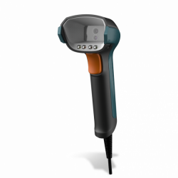 Newland NVH220 Lophius Corded je průmyslová drátová čtečka čárových a 2D kódů s pohodlným ergonomickým designem, dvoujádrovým procesorem a funkcí umělé inteligence.