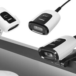 Kompaktní snímač čárových a 2D kódů s malým půdorysem, moderním designem a flexibilní možností montáže speciálně vyvinutý pro použití ve zdravotnictví.