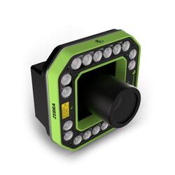 Stacionární snímač Zebra FS80 sloužící k přesnému sledování produktů a dat čárových kódů v celém dodavatelském řetězci od vysoce výkonných logistických a distribučních center až po výrobní závody.